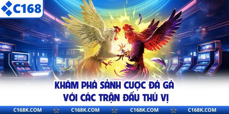Khám phá sảnh cược đá gà với các trận đấu thú vị